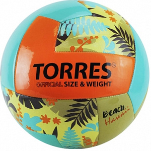 Волейбольный мяч пляжный Torres Hawaii АРТ.V32075b
